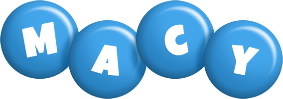 Macy candy-blue logo