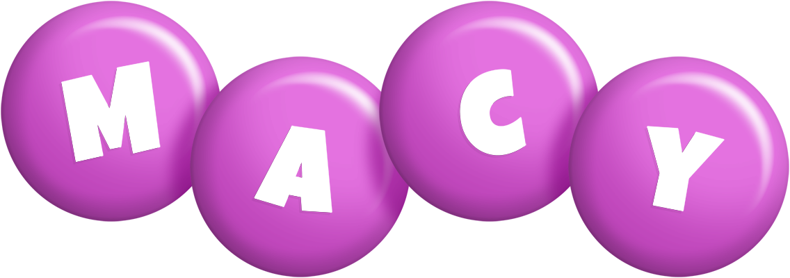 Macy candy-purple logo