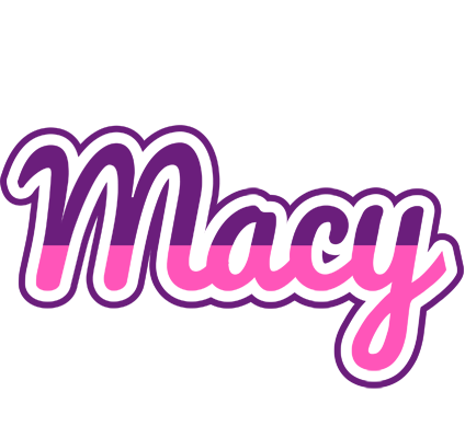 Macy cheerful logo