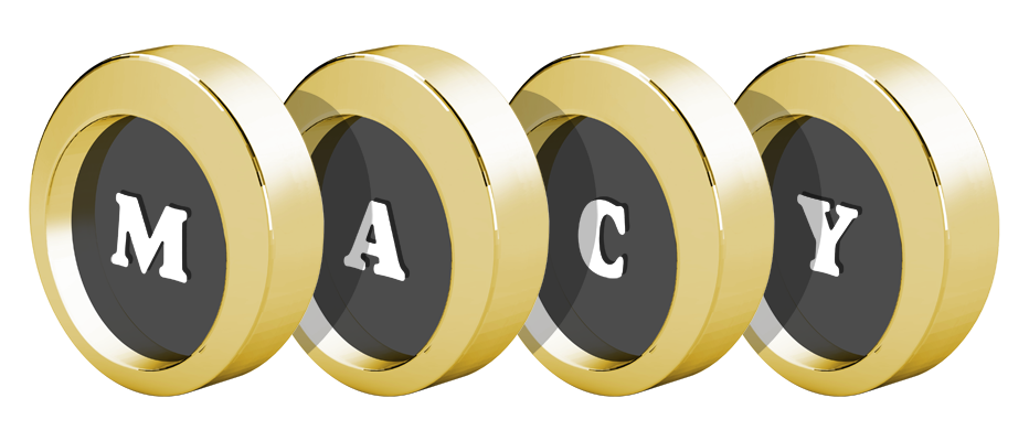Macy gold logo
