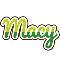 Macy golfing logo