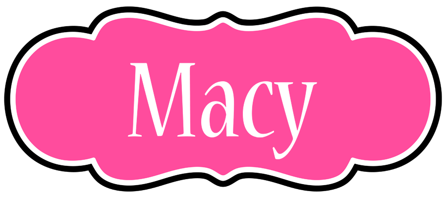 Macy invitation logo