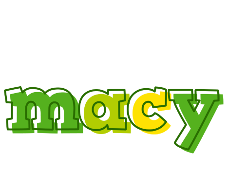 Macy juice logo