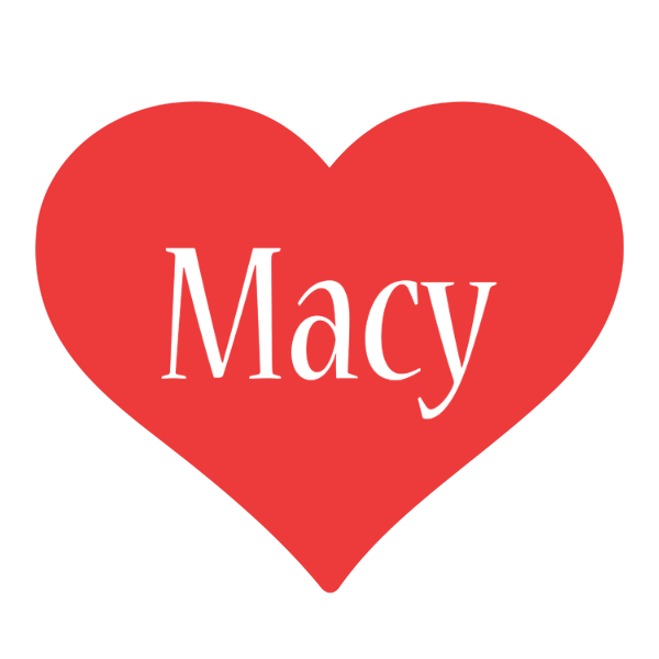 Macy love logo