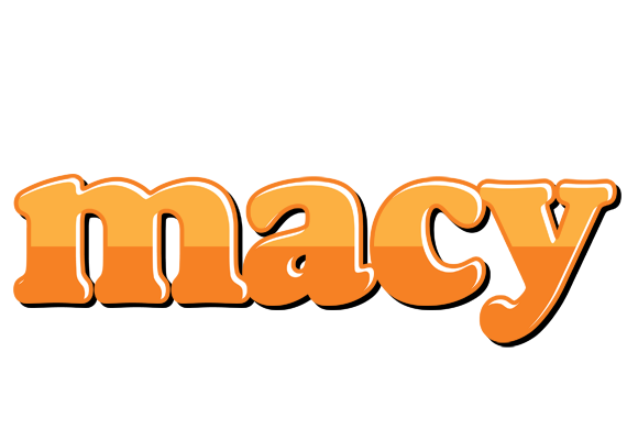 Macy orange logo