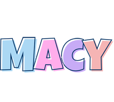 Macy pastel logo