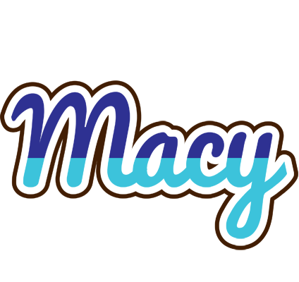 Macy raining logo