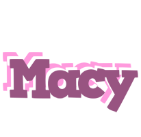 Macy relaxing logo