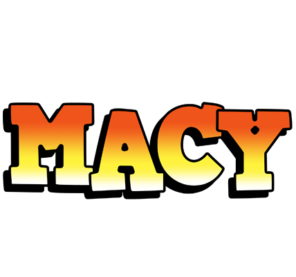 Macy sunset logo