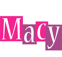 Macy whine logo