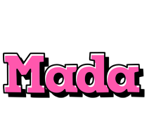 Mada girlish logo