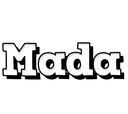 Mada snowing logo