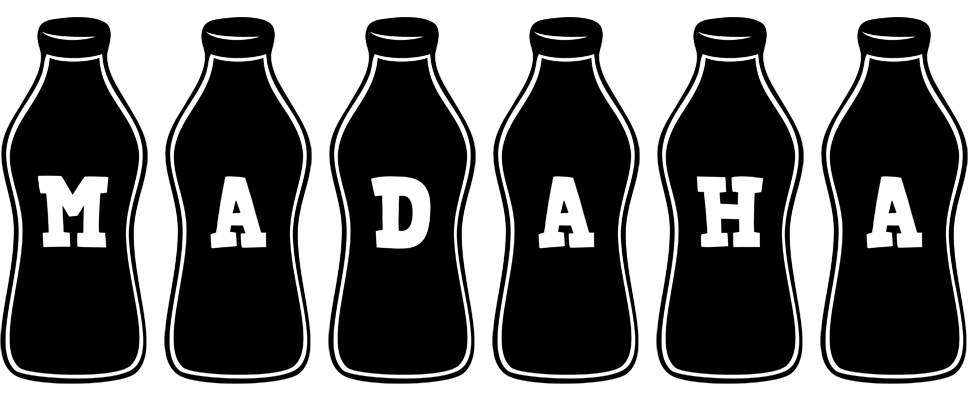 Madaha bottle logo