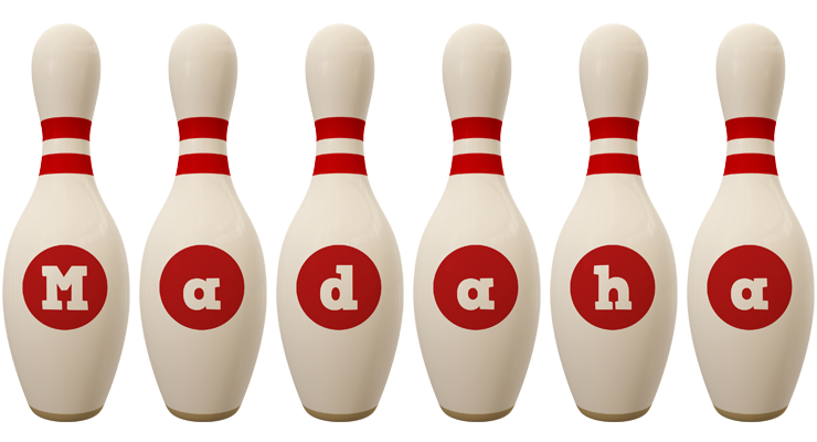 Madaha bowling-pin logo