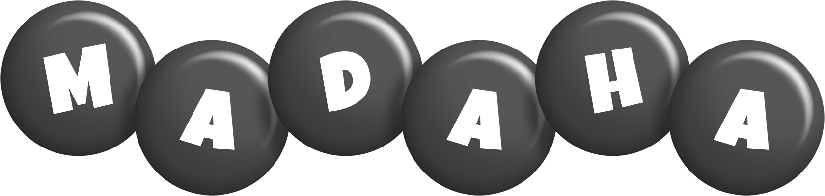 Madaha candy-black logo