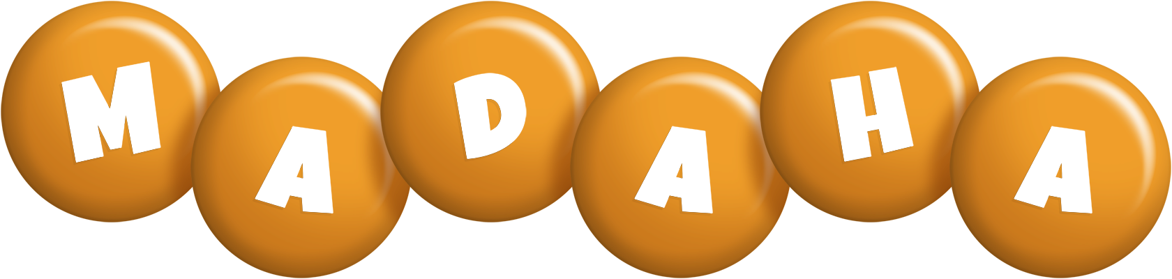 Madaha candy-orange logo