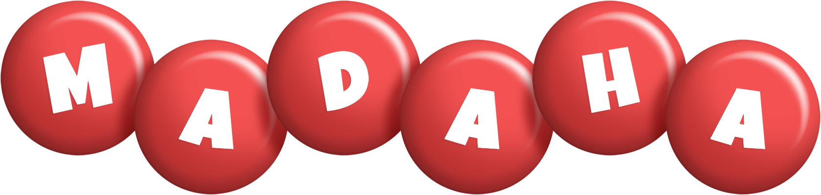 Madaha candy-red logo