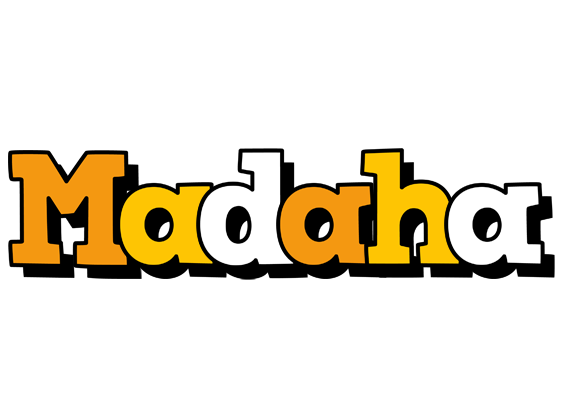 Madaha cartoon logo