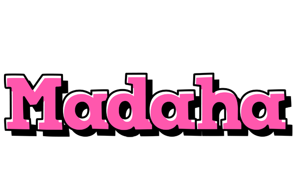 Madaha girlish logo