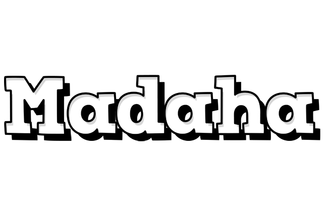 Madaha snowing logo