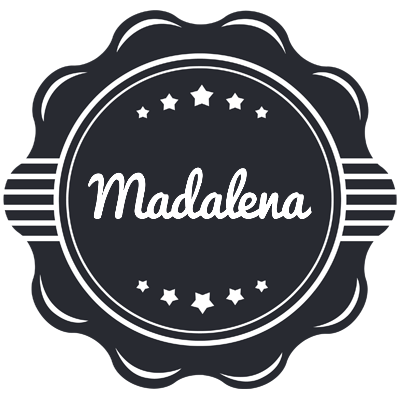 Madalena badge logo