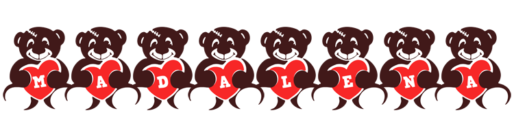 Madalena bear logo