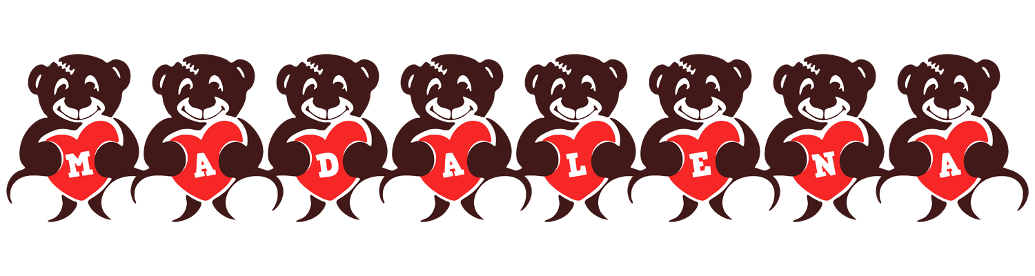 Madalena bear logo