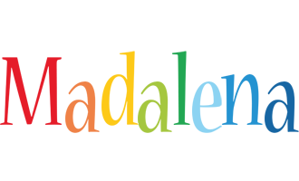 Madalena birthday logo