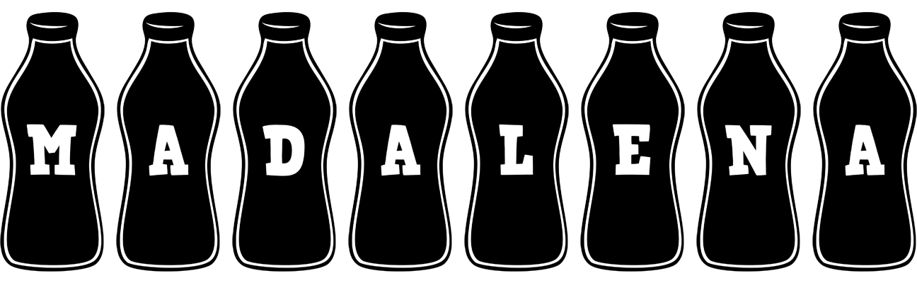 Madalena bottle logo
