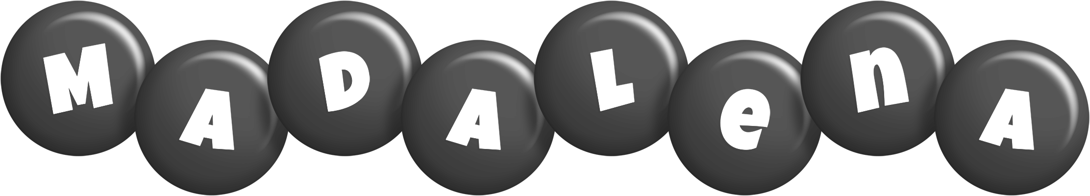 Madalena candy-black logo