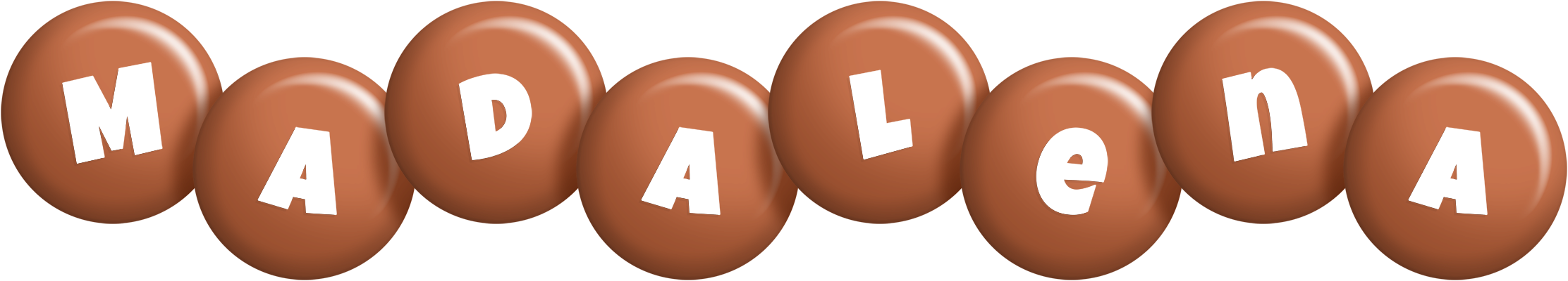 Madalena candy-brown logo