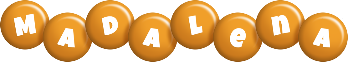 Madalena candy-orange logo