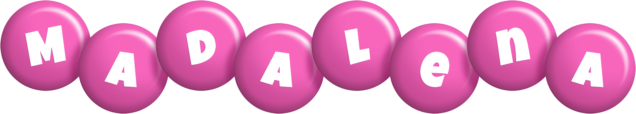 Madalena candy-pink logo