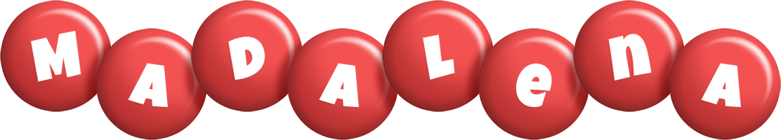 Madalena candy-red logo