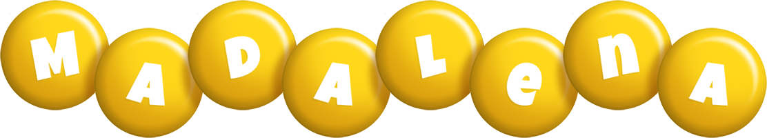 Madalena candy-yellow logo