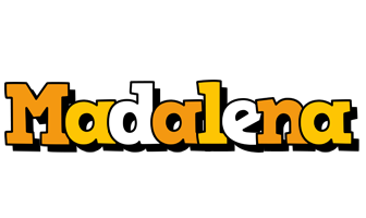 Madalena cartoon logo