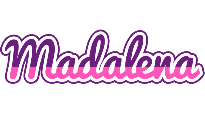 Madalena cheerful logo
