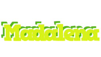 Madalena citrus logo