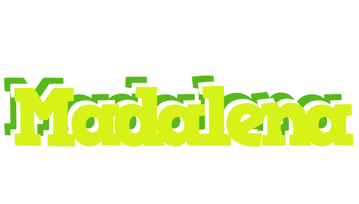 Madalena citrus logo