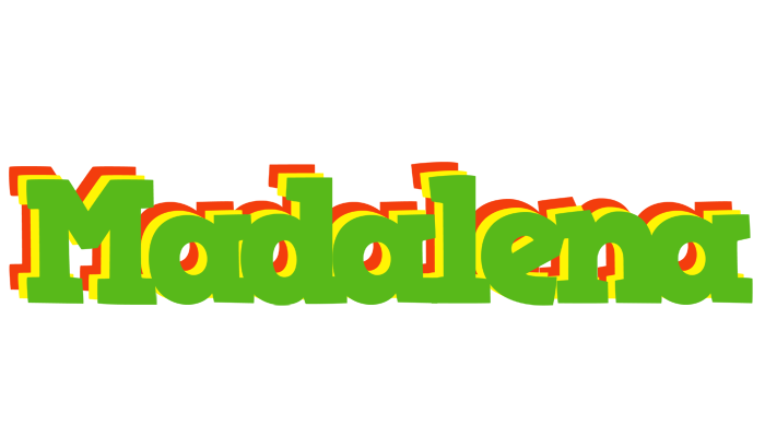 Madalena crocodile logo