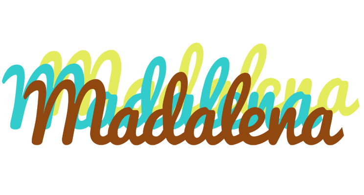Madalena cupcake logo