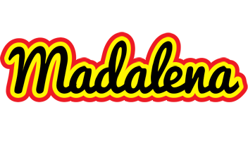 Madalena flaming logo