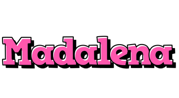 Madalena girlish logo