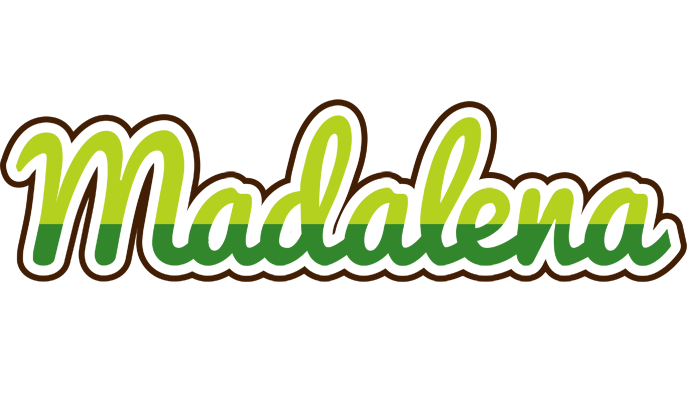 Madalena golfing logo