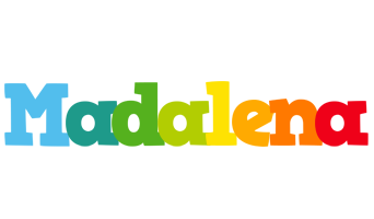 Madalena rainbows logo