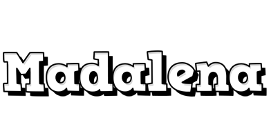 Madalena snowing logo