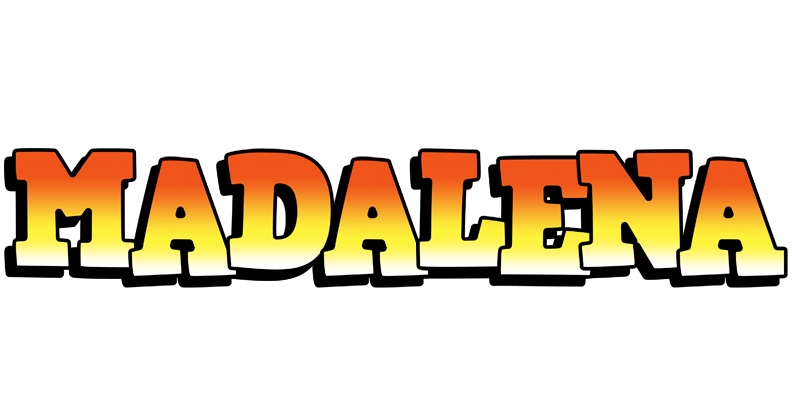 Madalena sunset logo