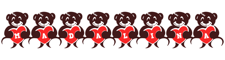 Madalina bear logo