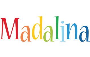 Madalina birthday logo