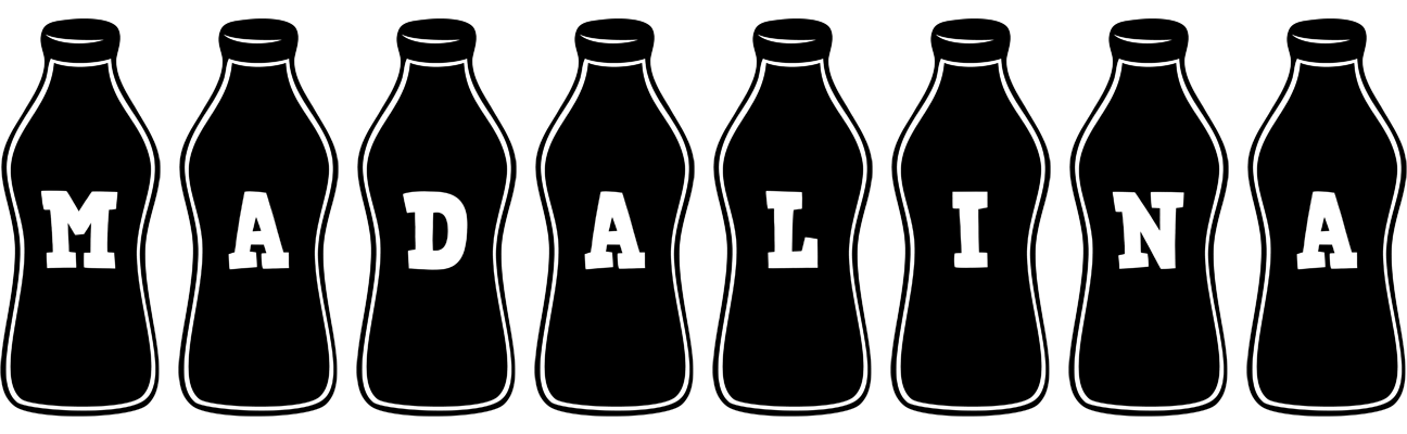 Madalina bottle logo